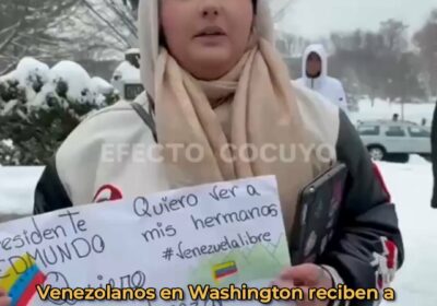 🇺🇸🇻🇪 | “Estoy acá porque quiero volver a ver a mi familia”, expresa venezolana…