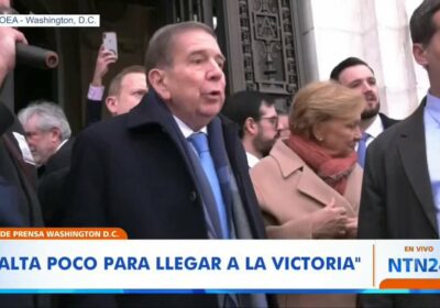 🇺🇸🇻🇪 | LO ÚLTIMO “No la vamos a dejar sola”, asegura Edmundo González al…