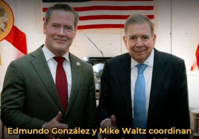 🇺🇸🇻🇪 | ÚLTIMA HORA Edmundo González se reunió con Mike Waltz, próximo asesor de…