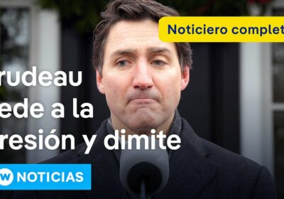 DW Noticias del 6 de enero: Renuncia Trudeau como primer ministro de Canadá [Noticiero…