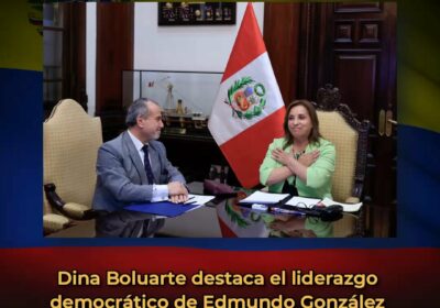 🇵🇪🇻🇪 | LO ÚLTIMO La presidenta del Perú, Dina Boluarte, sostuvo una videoconferencia con…
