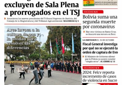 Buenos días, estimados seguidores. Les presentamos la #portada de nuestra edición impresa de hoy,…