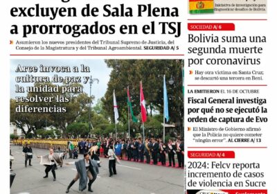 Buenos días, estimados seguidores. Les presentamos la #portada de nuestra edición impresa de hoy,…