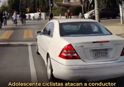 🇺🇸 | Un grupo de adolescentes atacó a un conductor en Los Ángeles tras…