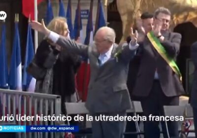 Muere #jeanmarielepen, líder histórico de la ultraderecha francesa Jean-Marie Le Pen, fundador en #Francia…