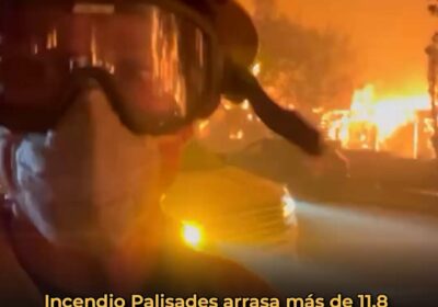 🇺🇸 | URGENTE El incendio Palisades (área de Los Ángeles) ya ha consumido más…