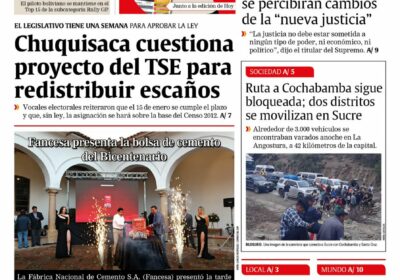 Buenos días, estimados seguidores. Les presentamos la #portada de nuestra edición impresa de hoy,…