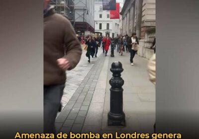 🇬🇧 | URGENTE Pánico en Londres: residentes corren a buscar refugio en Regent Street…