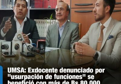 | #Seguridad Miembros de la Comisión Evaluadora fueron denunciados por el delito de…