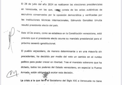 Como Gobernador de Santa Cruz y como preso político del gobierno de Luis Arce…