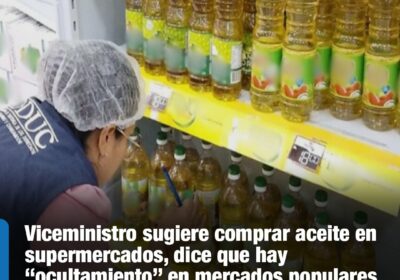 | #Economía Siles indicó que en las últimas semanas se incrementó la demanda…