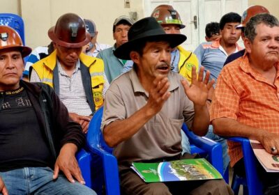 Sostuvimos nuestra primera reunión con los Regantes de Bolivia liderada por Ramiro Gutierrez, acompañado…