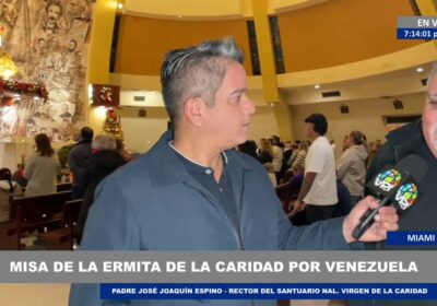 🇺🇸🇨🇺🇻🇪 | El padre José Joaquín Espino, rector del santuario la Virgen de la…