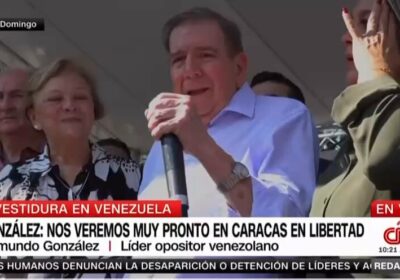 🇩🇴🇻🇪 | Desde Santo Domingo, República Dominicana, el Presidente Electo de Venezuela, Edmundo González,…