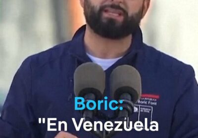 Boric acusa al Gobierno de Maduro de ser una dictadura que manipula las elecciones.…