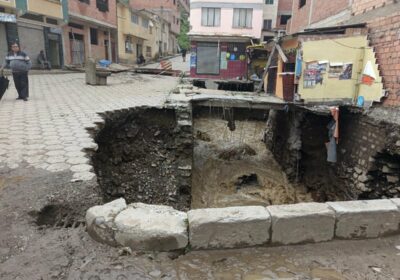 Quime (La Paz) y la emergencia por las lluvias, “La calle se abrió”