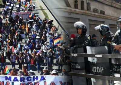 Qué pide la marcha evista que llegó a La Paz? Según el documento, estas…