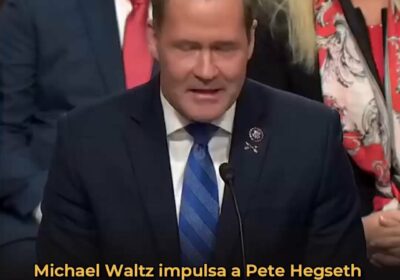 🇺🇸 | El ex boina verde del ejército y actual congresista, Michael Waltz, insta…