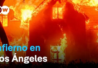 Nuevas alertas de incendio por fuertes vientos en Los Ángeles Los cálidos vientos de…