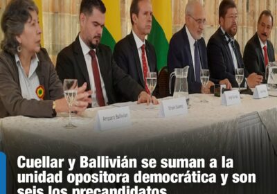 | #Política Ballivián dijo que el objetivo es derrotar al MAS en las…