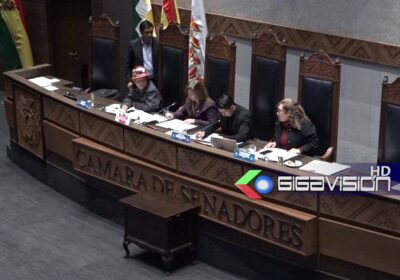 Presidente del Senado ⁦@AndronicoRod⁩ sanciona Ley de Escaños y remite al ejecutivo para promulgación;…