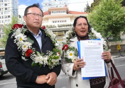 #LaPaz | La Alianza y Movimiento de Acción Republicana (AMAR) presentó ante el Tribunal…