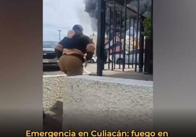 🇲🇽 | URGENTE Se reporta un gran incendio en Plaza Cinépolis de Culiacán, México.…