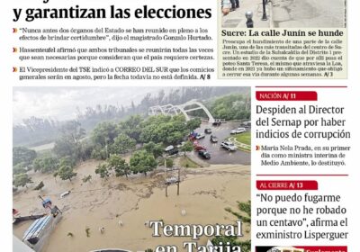 Buenos días, estimados seguidores. Les presentamos la #portada de nuestra edición impresa de hoy,…