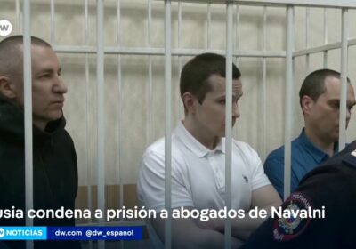 #Rusia condena a prisión a tres abogados de #Navalni La Justicia rusa impuso penas…