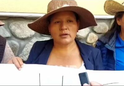 | Con lágrimas en los ojos, la dirigente Elizabeth Paco pidió al gobierno…