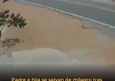 🇧🇷 | EN BRASIL Un padre y su hija salieron de su casa cuando…