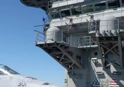 🇺🇸 | LO ÚLTIMO Soldados de publican videos directamente desde un portaaviones en la…