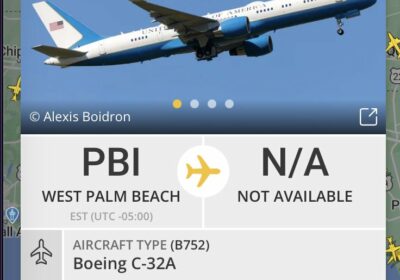 🇺🇸 | AHORA: El vuelo SAM47, el cual lleva de regreso a Donald Trump,…