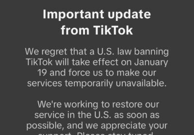 🇺🇸 | ÚLTIMA HORA TikTok informa oficialmente a sus usuarios que, debido a una…