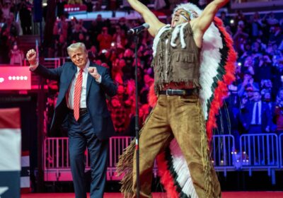 🇺🇸 | Una de las mejores fotografías del rally de celebración de Trump esta…