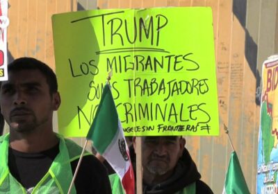 Migrantes y activistas se manifestaron en Tijuana contra las políticas migratorias de Trump Los…