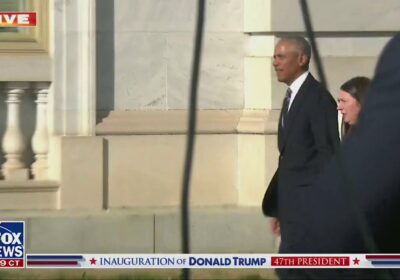 🇺🇸 | El expresidente Barack Obama, ya en el Capitolio para la toma de…