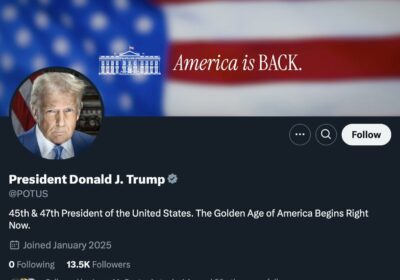 🇺🇸 | ÚLTIMA HORA La cuenta oficial de 𝕏/Twitter de @POTUS, ahora pertenece a…