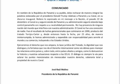 🇵🇦🇺🇸 | ÚLTIMO MINUTO El Presidente de Panamá, José Raúl Mulino (@JoseRaulMulino), rechaza contundentemente…