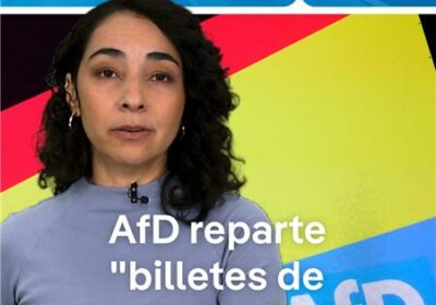 Alternativa para Alemania distribuye polémicos «billetes de deportación» a migrantes La formación ultraderechista repartió…