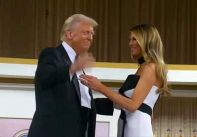 🇺🇸 | Trump y Melania brillan con su primer baile en la Gala Inaugural…