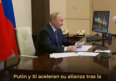 🇷🇺🇨🇳 | Putin y Xi se reúnen virtualmente horas después de la toma de…