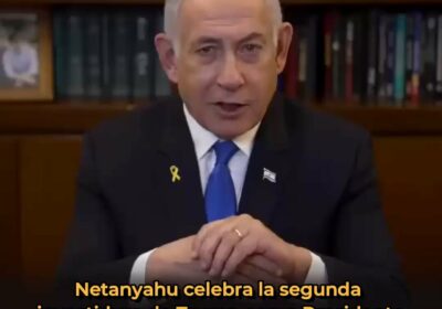 🇮🇱🇺🇸 | El Primer Ministro israelí, Benjamin Netanyahu, envió un cálido y contundente mensaje…