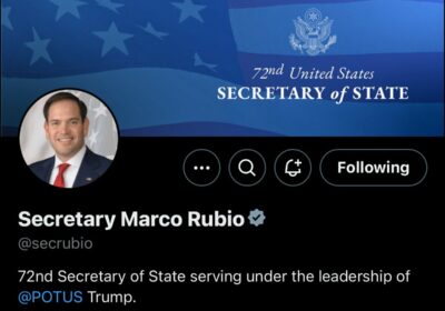 🇺🇸 | El Secretario de Estado, Marco Rubio, tiene una nueva cuenta oficial en…