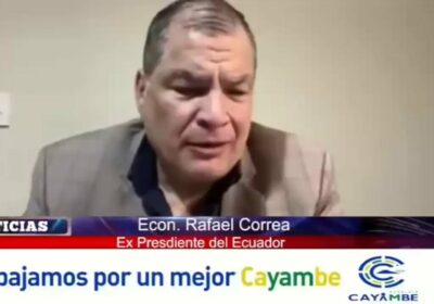 🇪🇨 | El expresidente socialista de Ecuador, Rafael Correa, sufrió una caída, tras romperse…