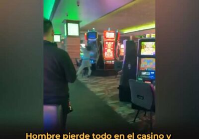 🇺🇸 | Jugador pierde y desata su ira contra la máquina de un casino…