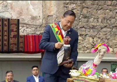 Inicia la ceremonia ancestral en la Casa grande del Pueblo por el Día…