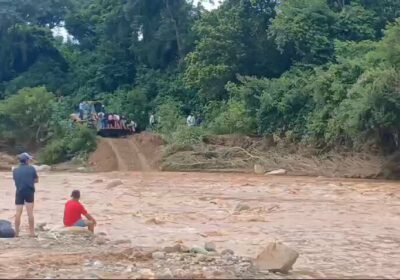 Así está este miércoles el tramo Monteagudo-Huacareta por efecto de las lluvias. La región…