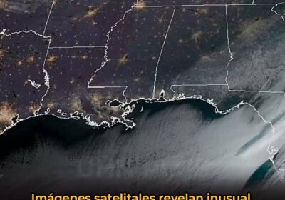 🇺🇸 | Impresionantes imágenes satelitales de la NASA muestran la costa del Golfo de…