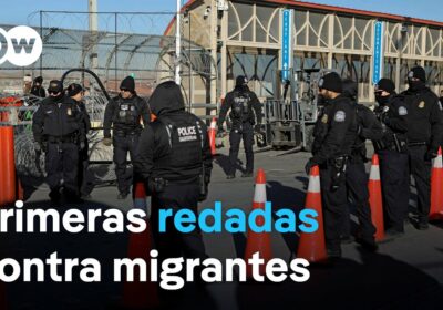 Más de 300 migrantes detenidos en las primeras redadas de la Administración Trump Autoridades…